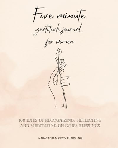 Five Minute Gratitude Journal for Women book cover